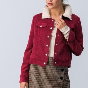 CORDUROY SNAP JACKET